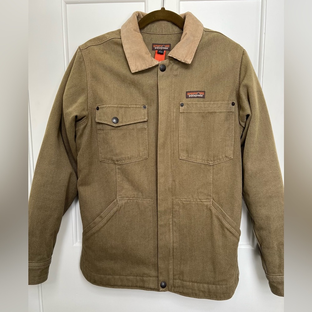 Women’s Patagonia size M Iron Forge Hemp® Canvas Barn Coat Dark Ash